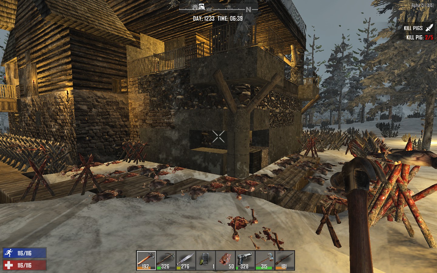 reality check How can I build a door to repel a horde of zombies