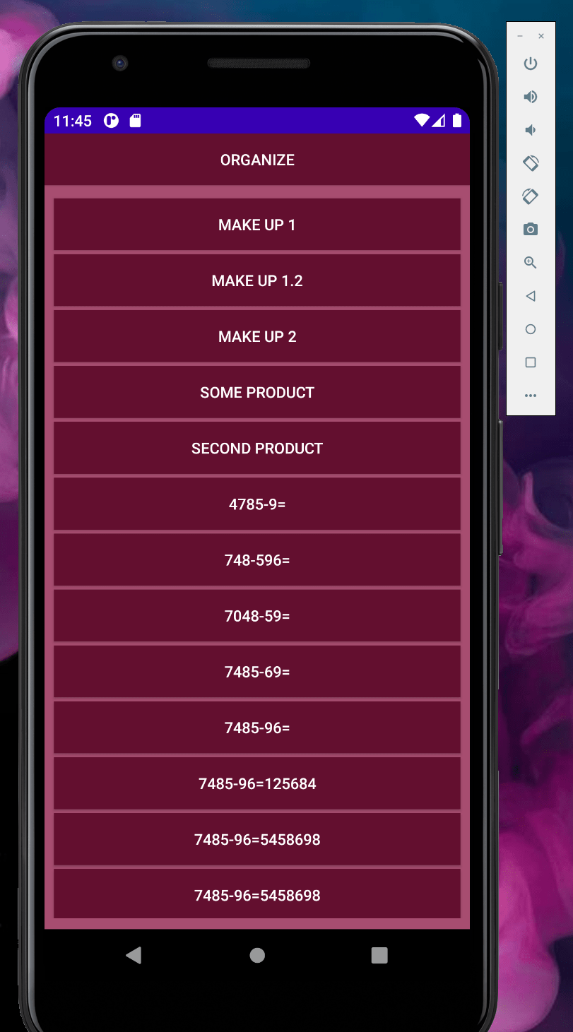 java Android Studio Is there a way to change the text shown on an