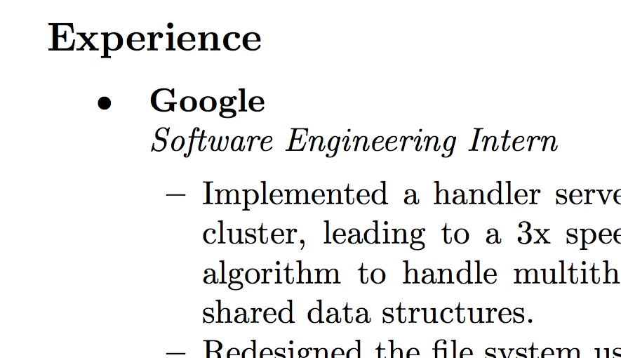 formatting Getting rid of bullet point and indentation in itemize