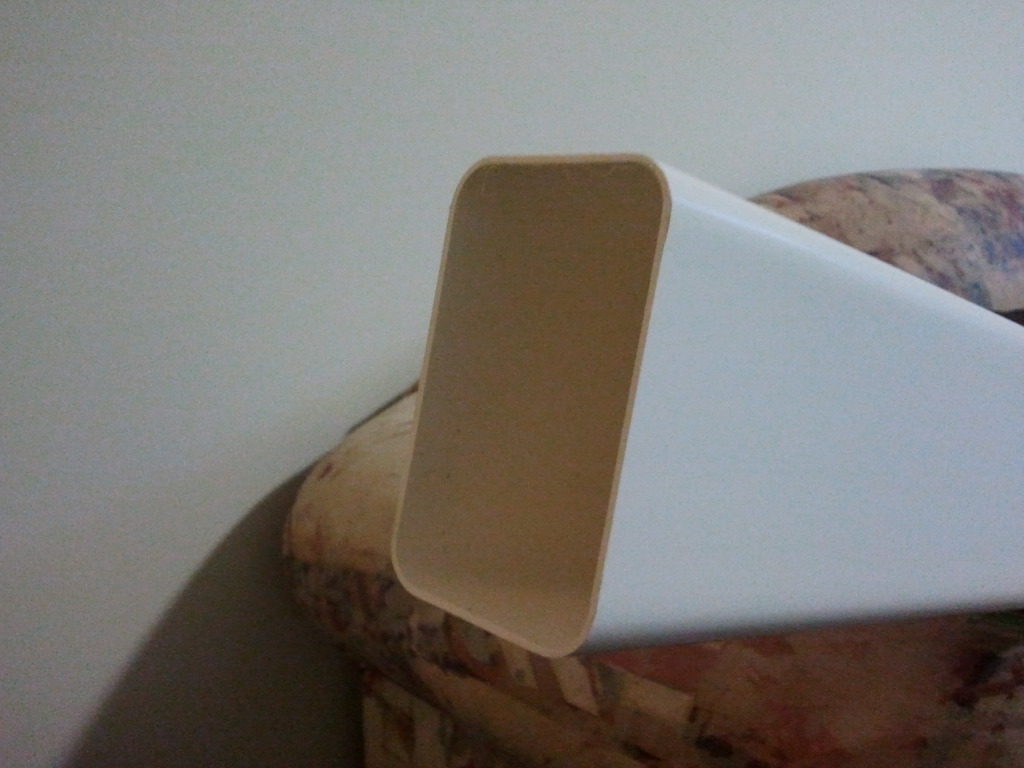 How can I close a rectangular PVC pipe without using glue? Home