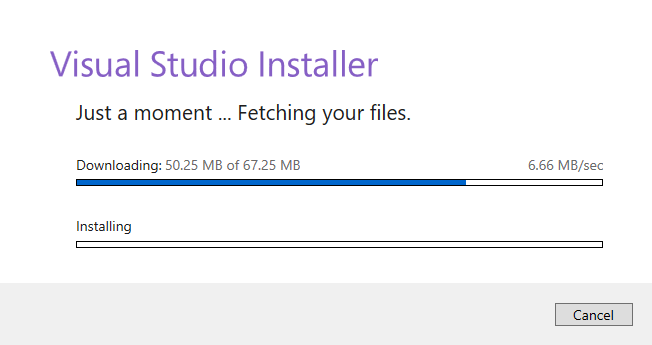 windows 10 Visual Studio 2017 installation fails Super User