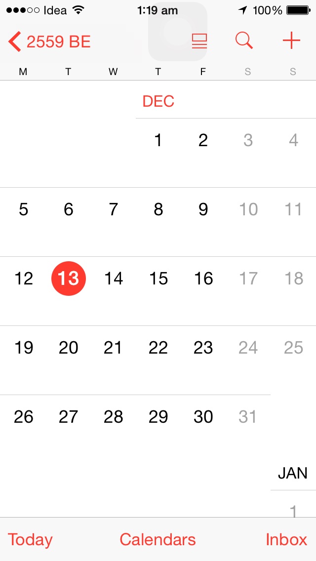 iOS Calendar showing year as 2559 BE Ask Different