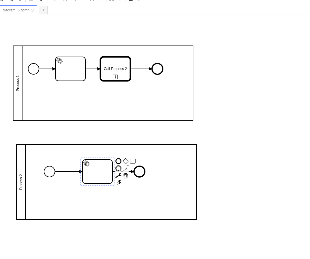 Pass variables to different processes using call activity in Camunda