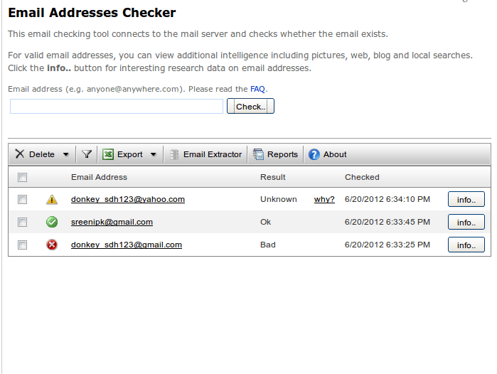 How to check programmatically if an email is existing or not Stack Overflow