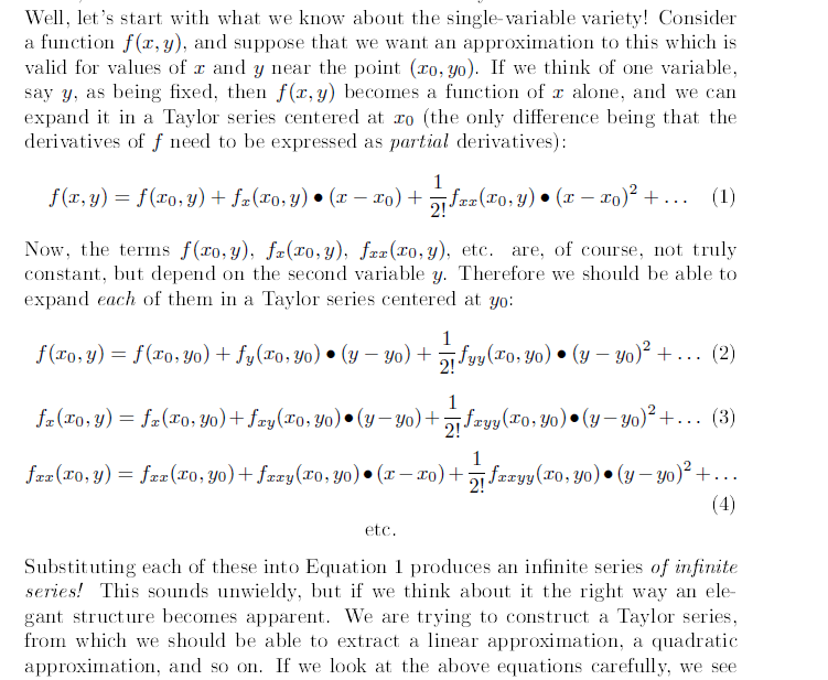 how do I find the taylor polynomial of multivariable functions