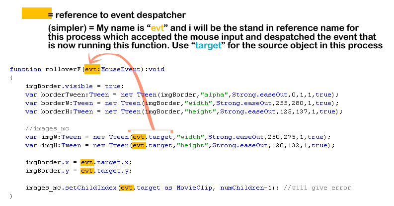 actionscript 3 access of undefined property event (how to call movie