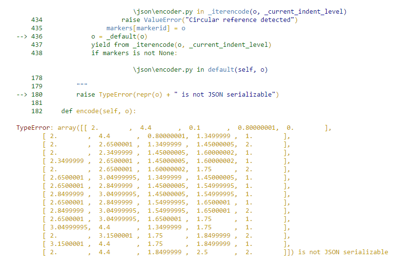 Typeerror object of type bytes is not json serializable python3