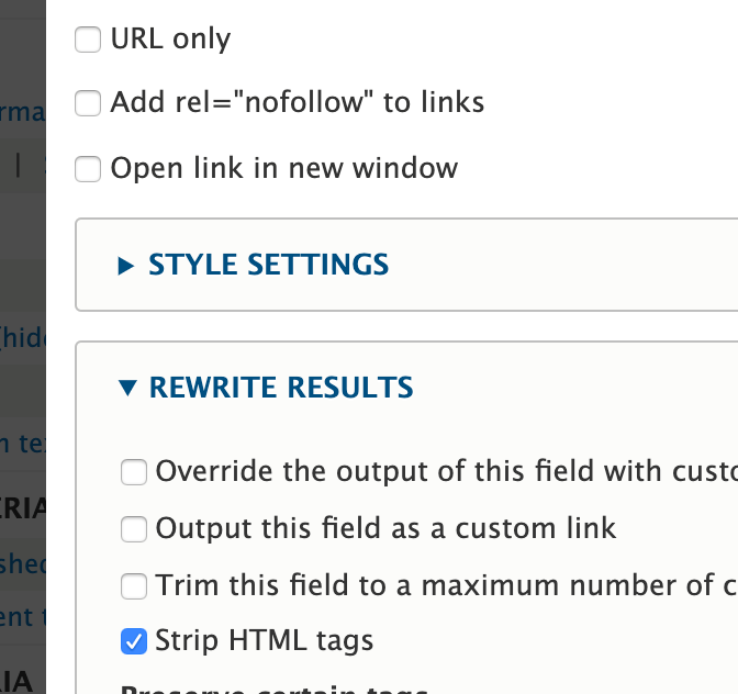 8 How to access link fields (url and text) value separately in views