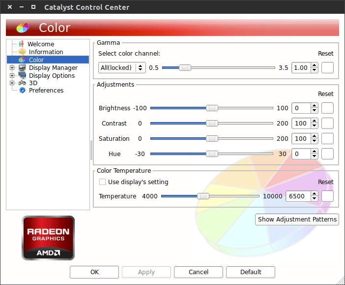 Brightness & Lock missing in System Settings can't change screen