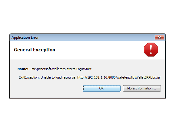 java Unable to load resource Jar file Stack Overflow