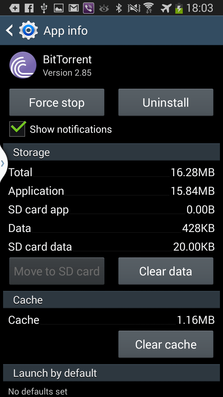 samsung galaxy s 3 Application manager no SD card present but