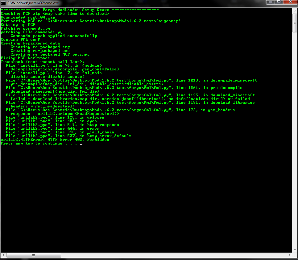 minecraft How to install scr 1.6.2 Stack Overflow
