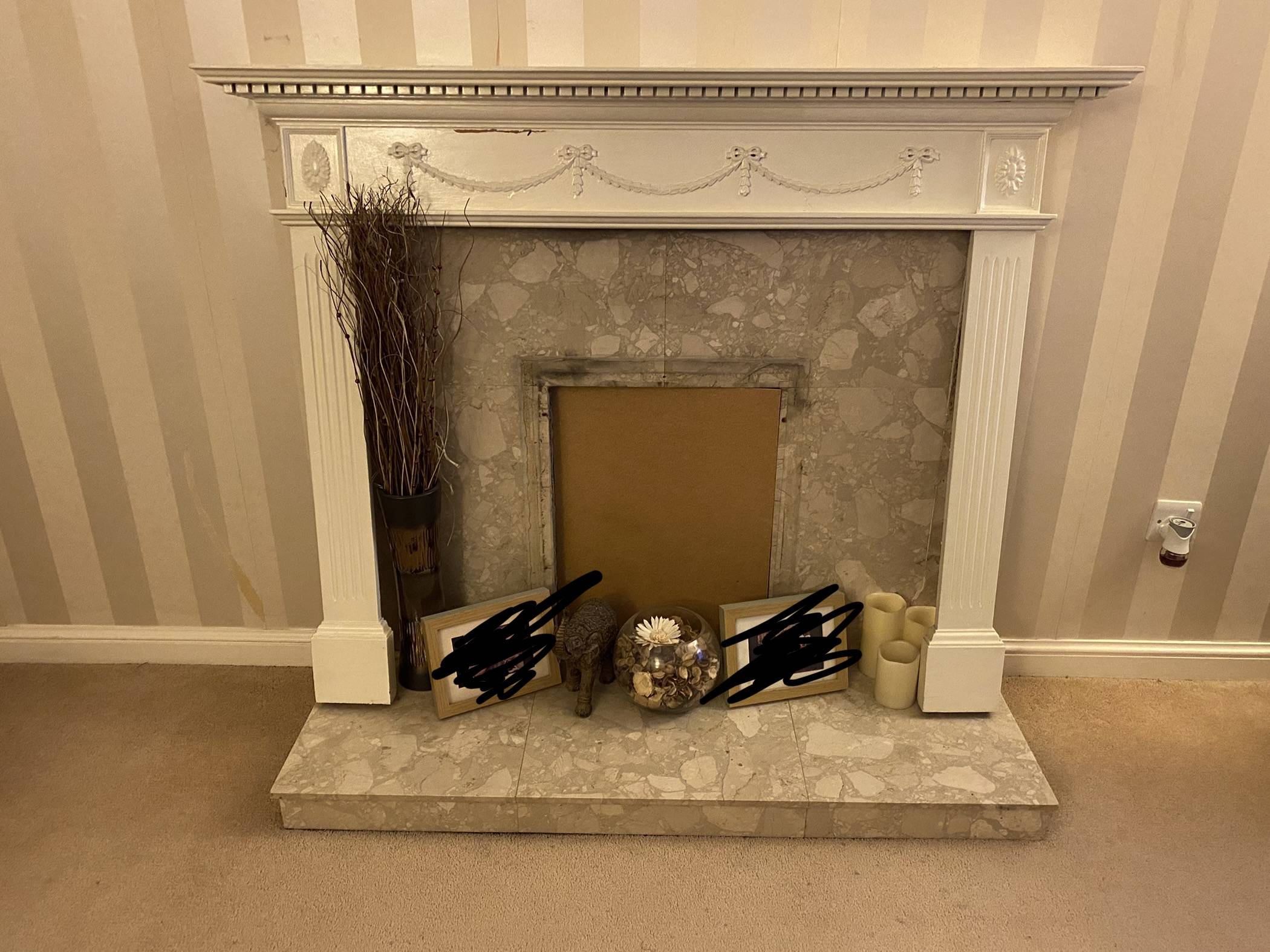 flooring How to remove the fireplace hearth Home Improvement Stack