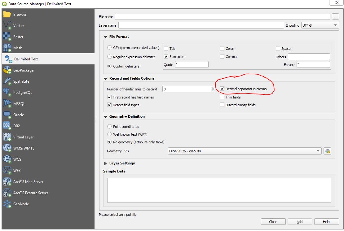 Changer la valeur d'attribut de la couche CSV du texte en nombre dans QGIS?