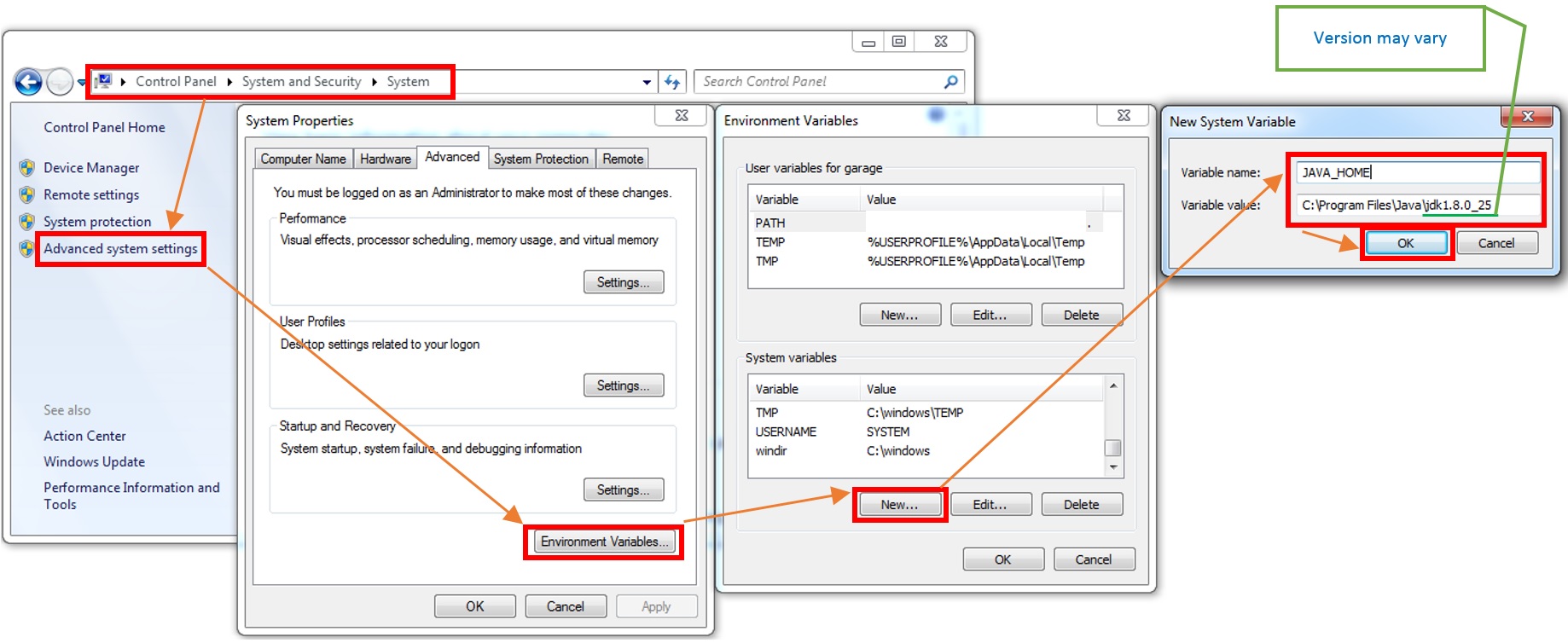 java Android Studio No JVM Installation found Stack