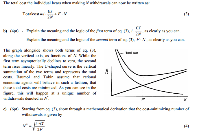 optimization Minimizing total cost function Mathematics Stack Exchange