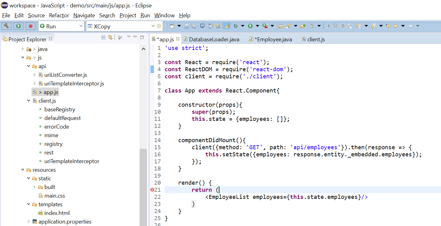 javascript Random error on return method in Spring application? Stack Overflow