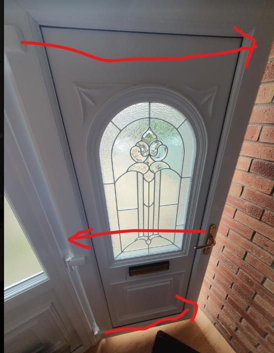 Is it possible to change the direction that a PVC door opens? Home