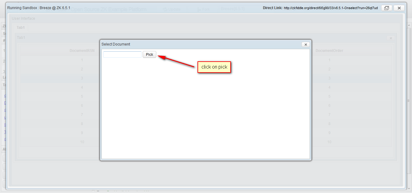 ZK Listbox onselect issue Stack Overflow