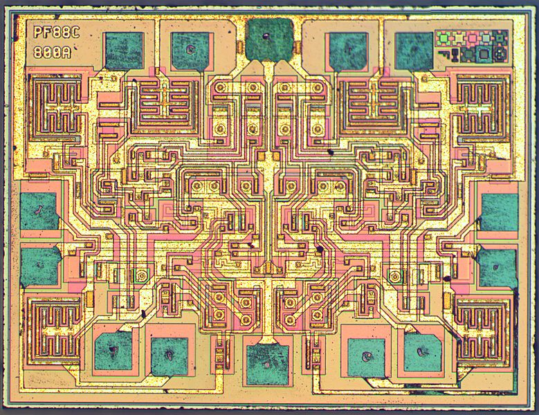 integrated circuit What is this part in 556 die Electrical