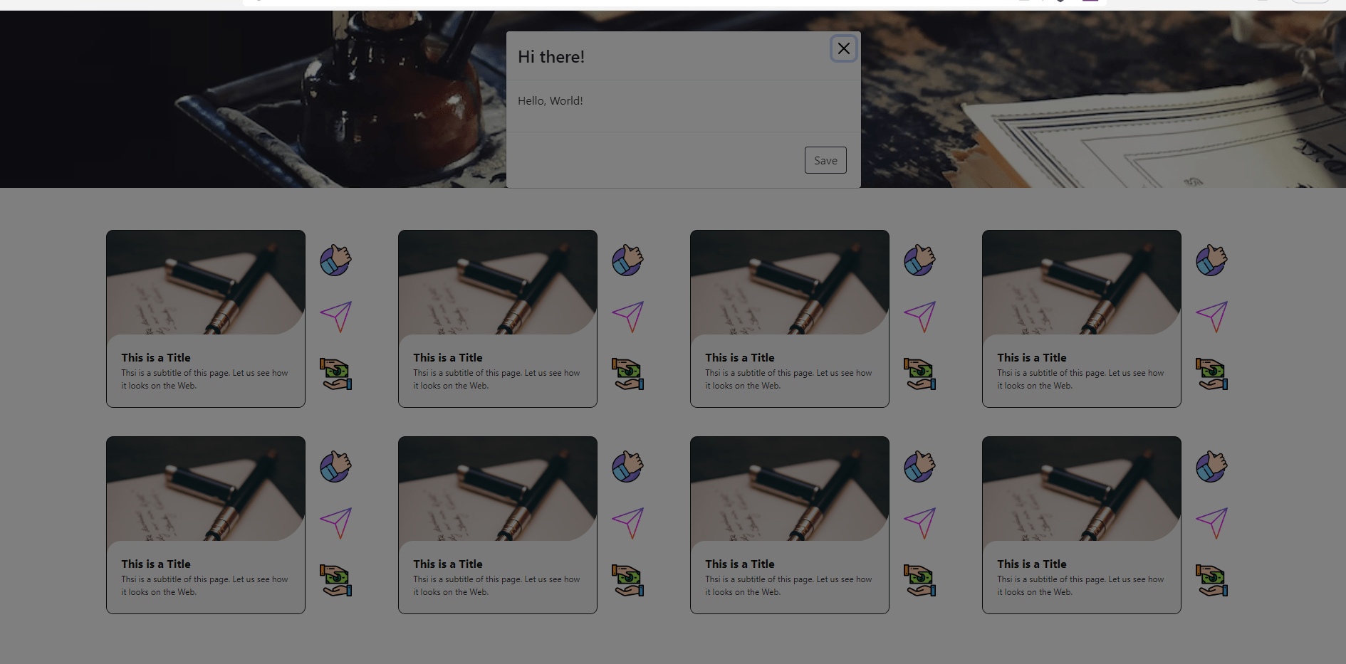 html Modal freezes screen on clicking on it Stack Overflow