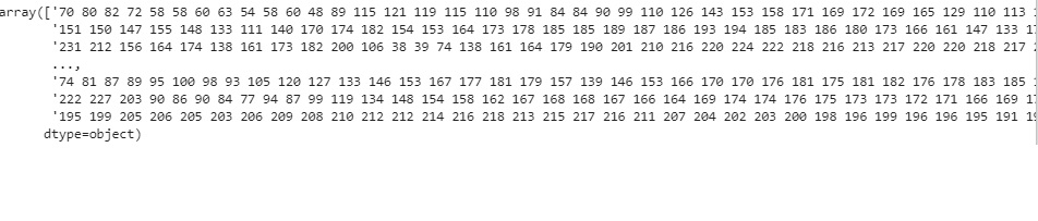 python 3.x Could not convert String to float in numpy ndarray Stack