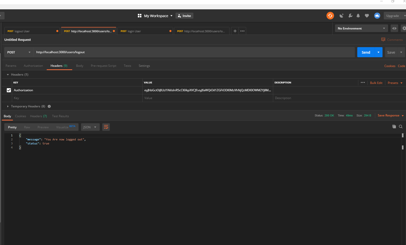 authentication TypeError Cannot read property 'length' of undefined