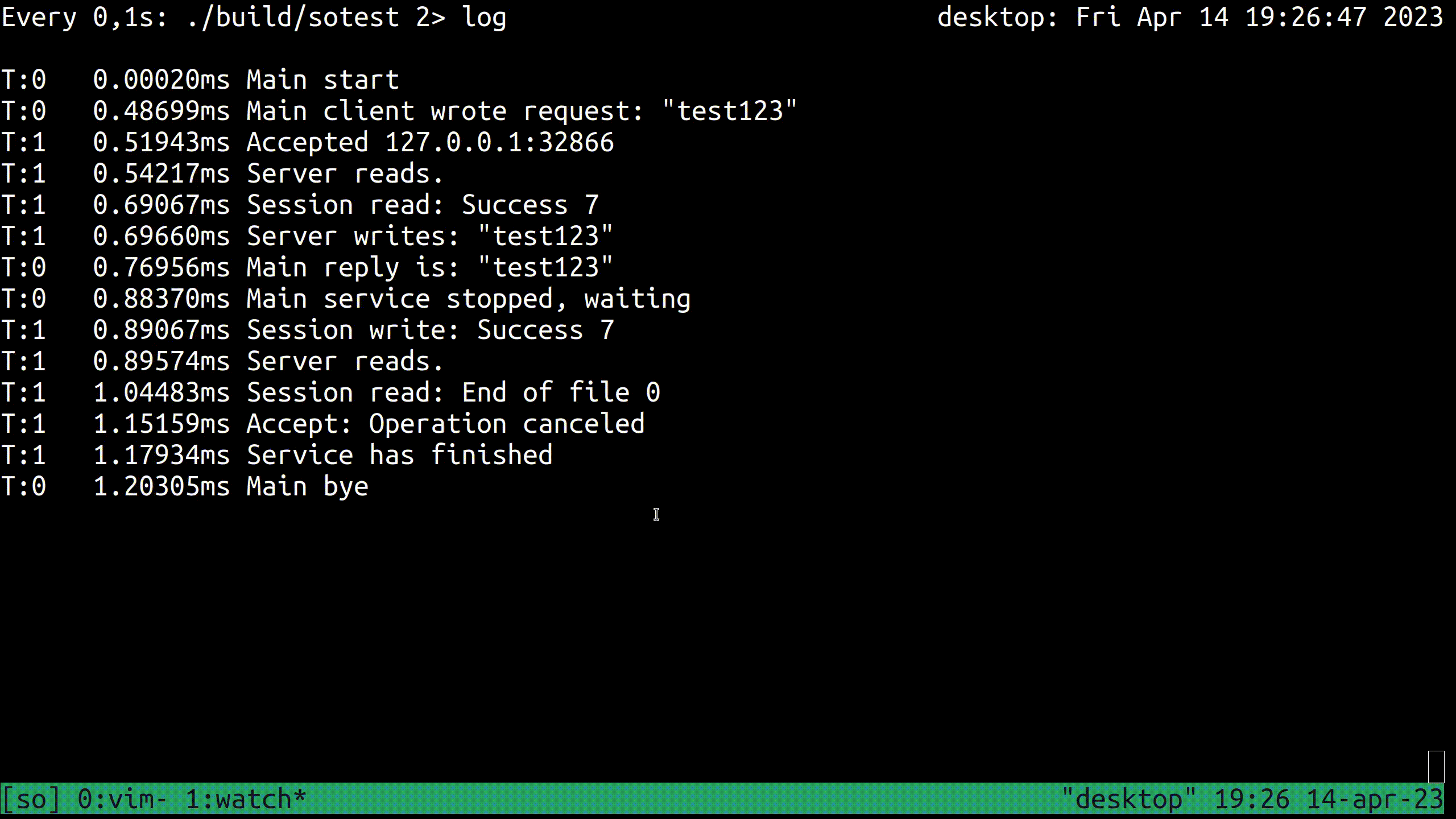 c++ Boost Asio synchronization between tcp client and server Stack