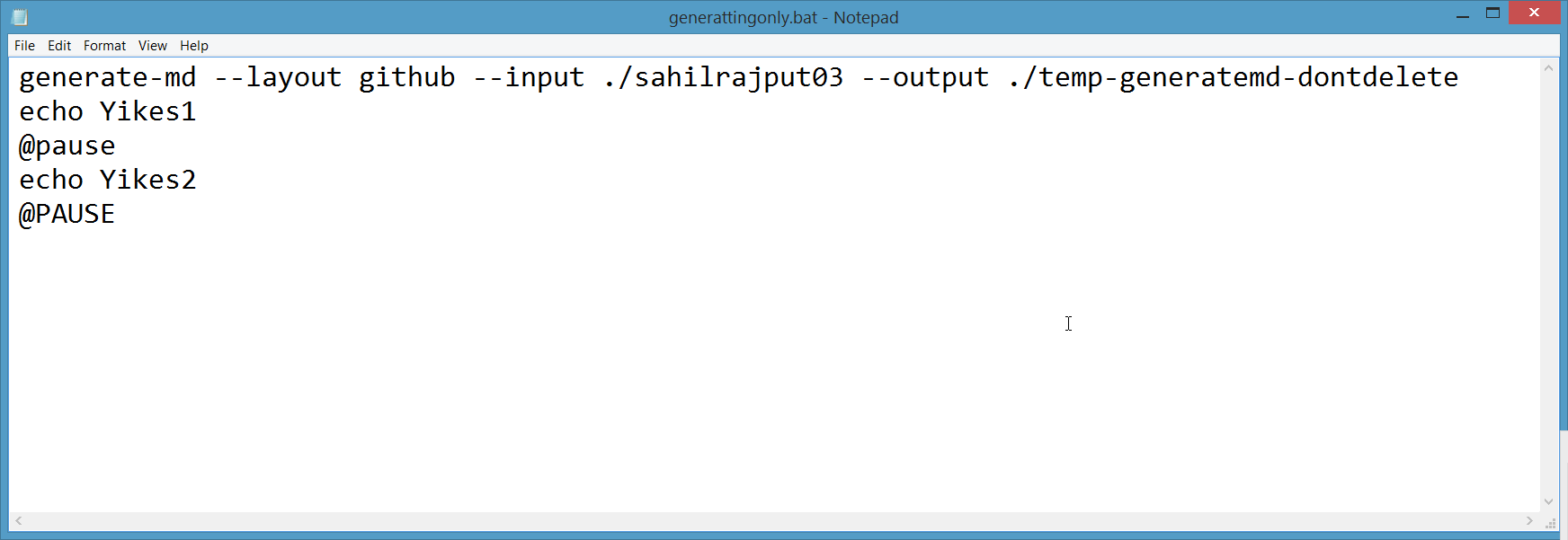 Pipe, confused why pipe is important to execute my command, without it