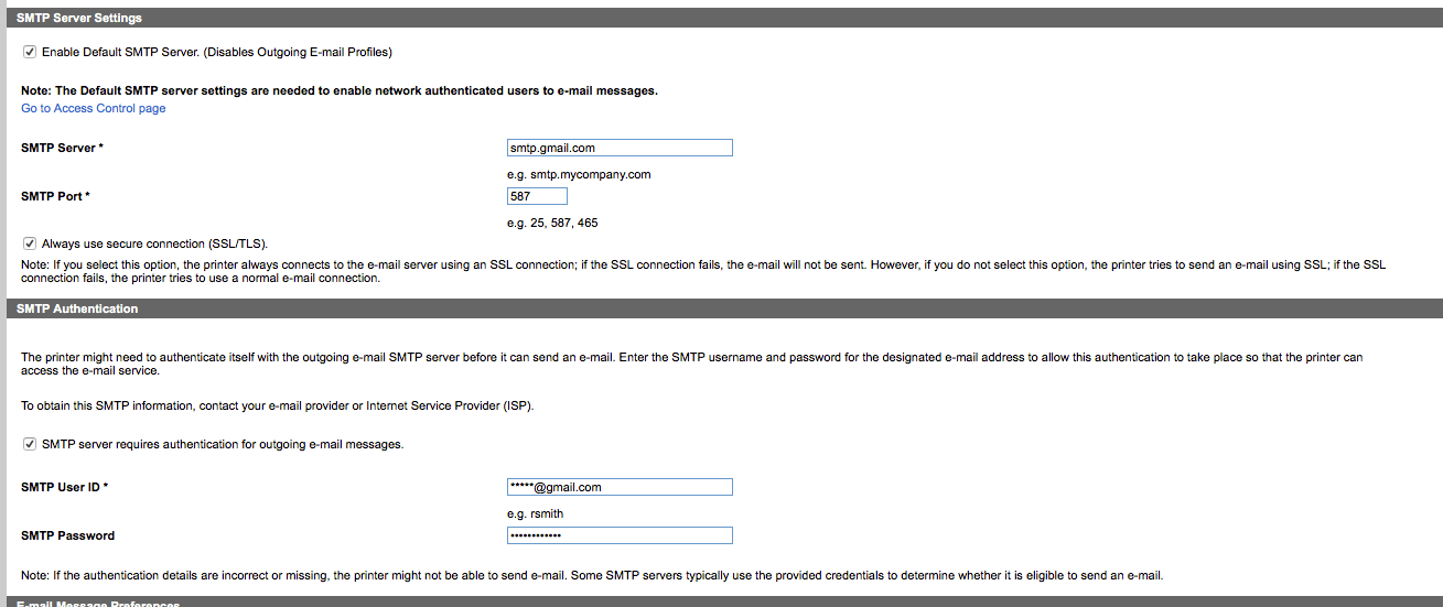 email Why can`t I authenticate to my gmail account