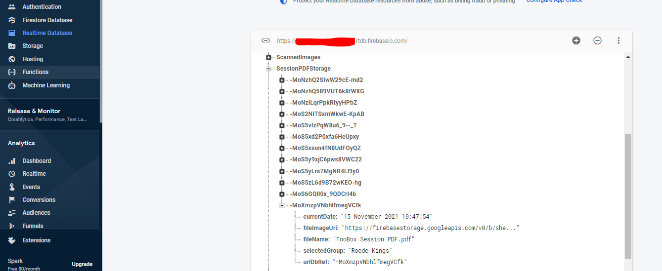 javascript How to save pdf file from Firebase in local folder from