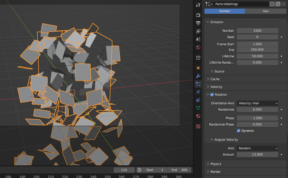 I cant figure out how to animate particle rotation Blender Stack Exchange