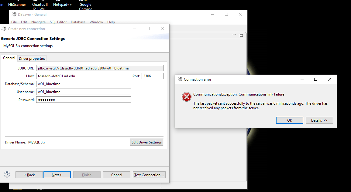 php Remote Database Connection shareitHQ