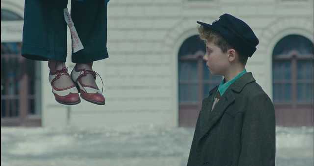 3. When Jojo recognizes the shoes on the hanging body as his mother’s in Jojo Rabbit