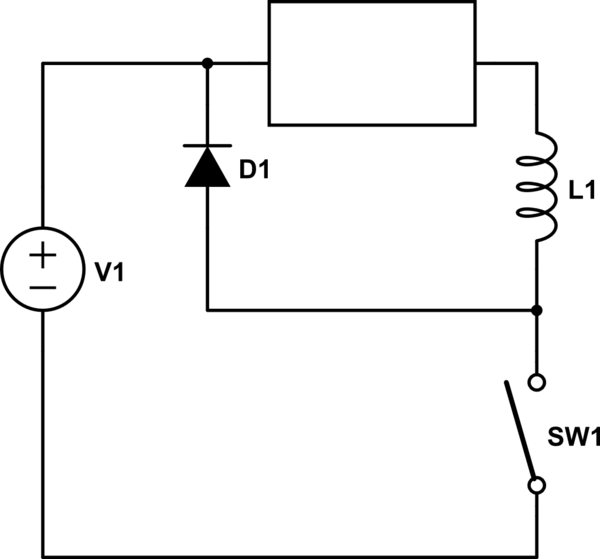 mosfet Does a flyback diode have to be connected to the + lead of a solenoid, or can it go
