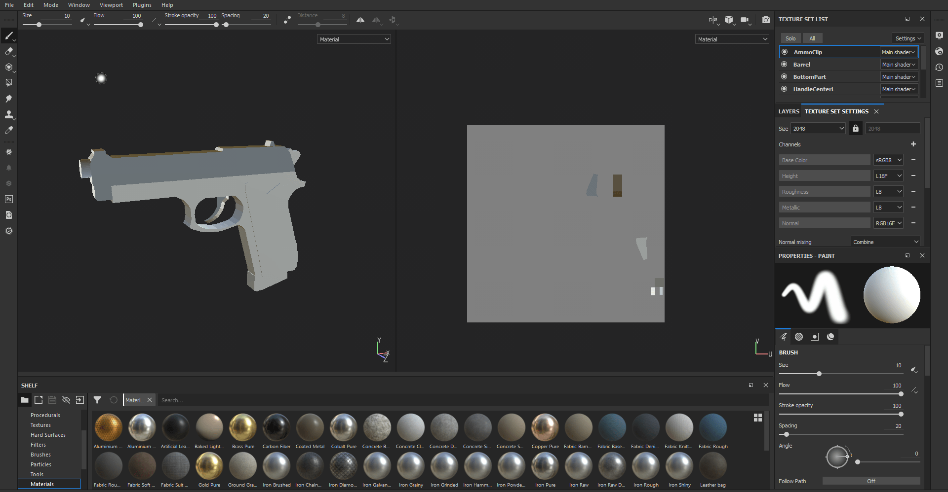 mesh Having a problem with Substance Painter or UV. Only some