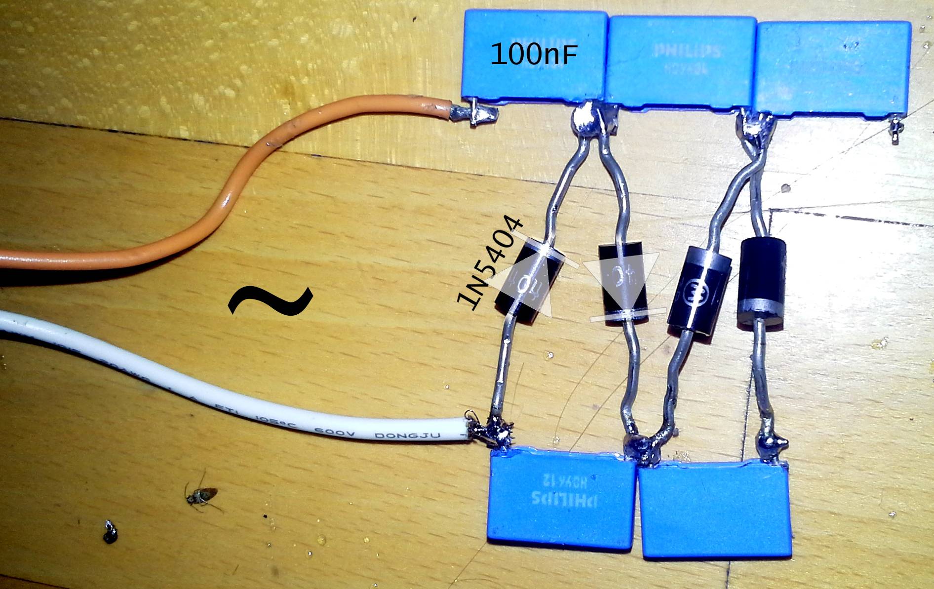 diy Whats wrong with my voltage multiplier segment