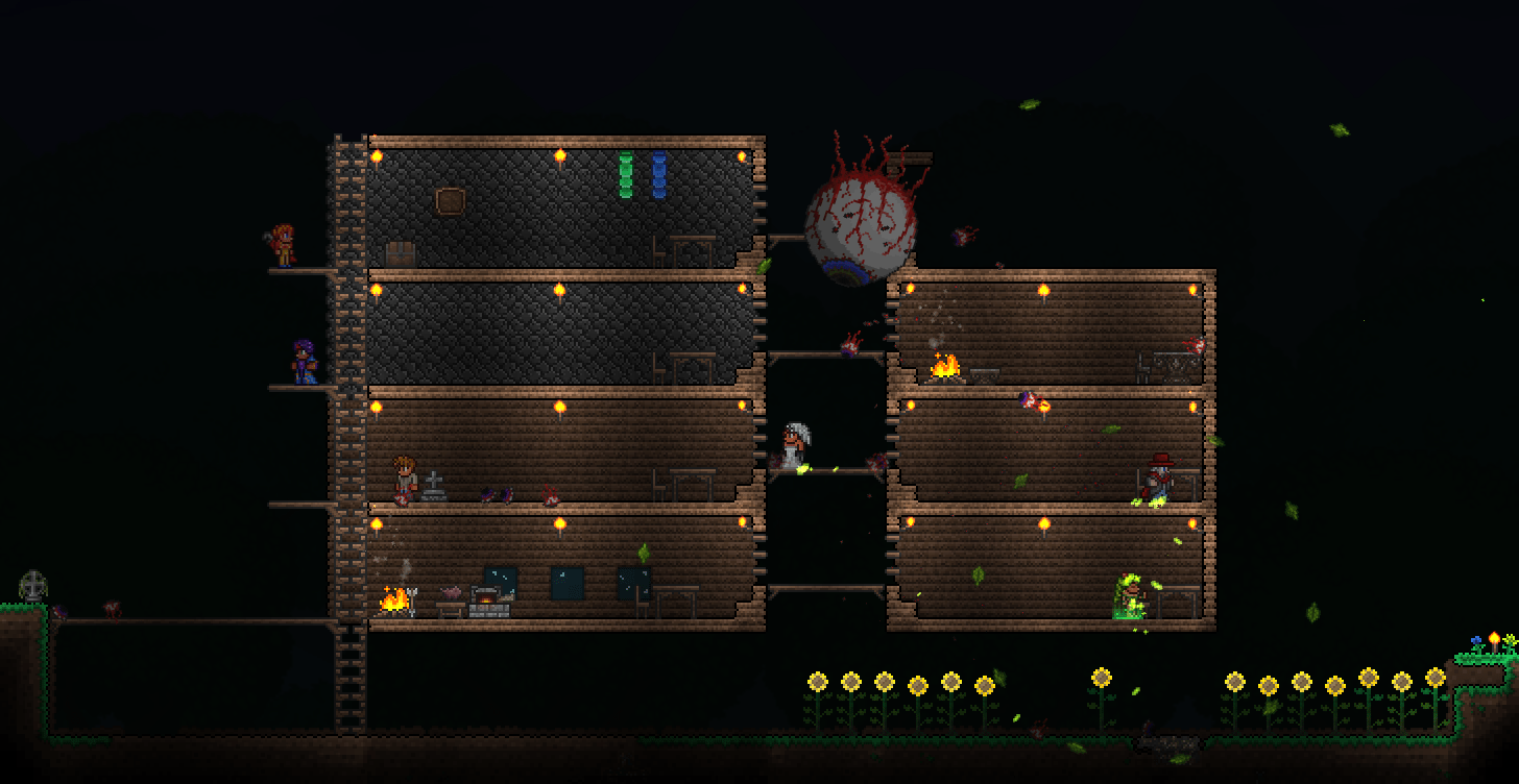 Would Removing Blocks Under My Terraria House Make My House Valid For Npcs? - Arqade