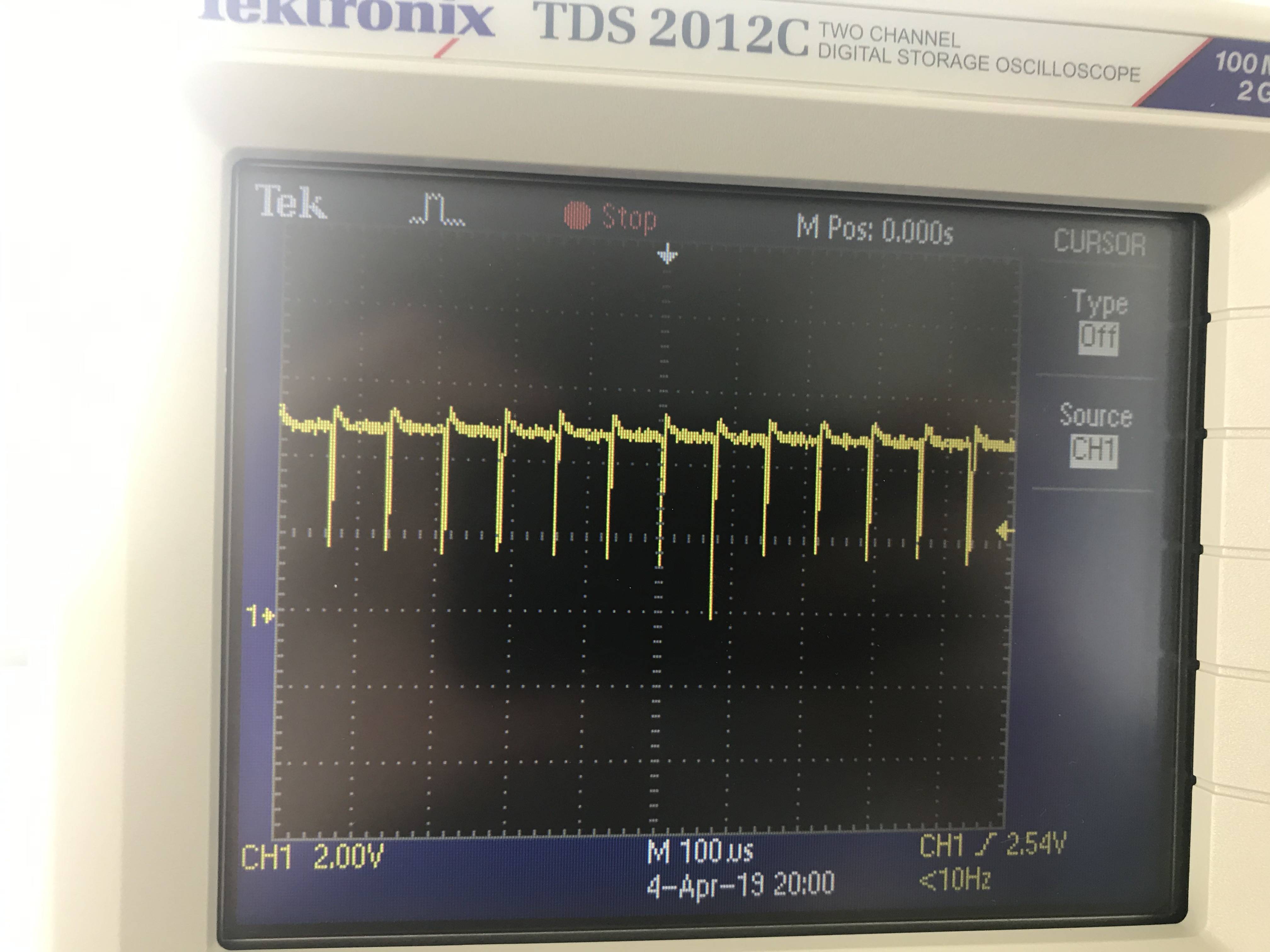 microcontroller I2C weird data and clock output/input Electrical