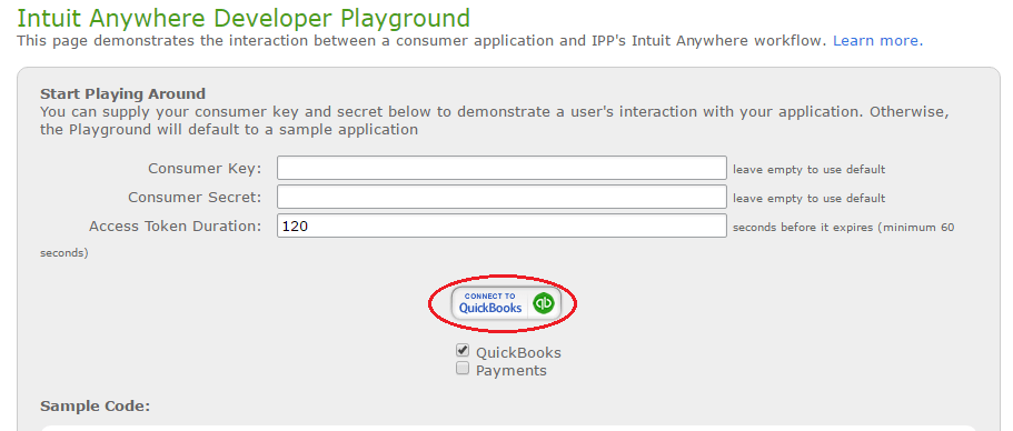 intuit partner platform Creating Customer in Quickbooks Online from