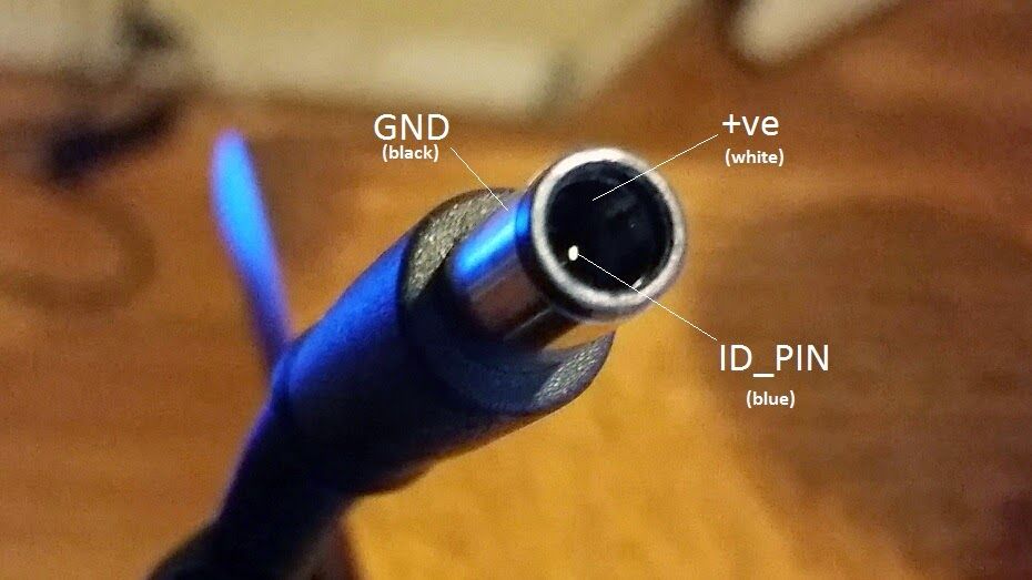 charger How does a laptop barrel port adapter work and is mine faulty? Electrical