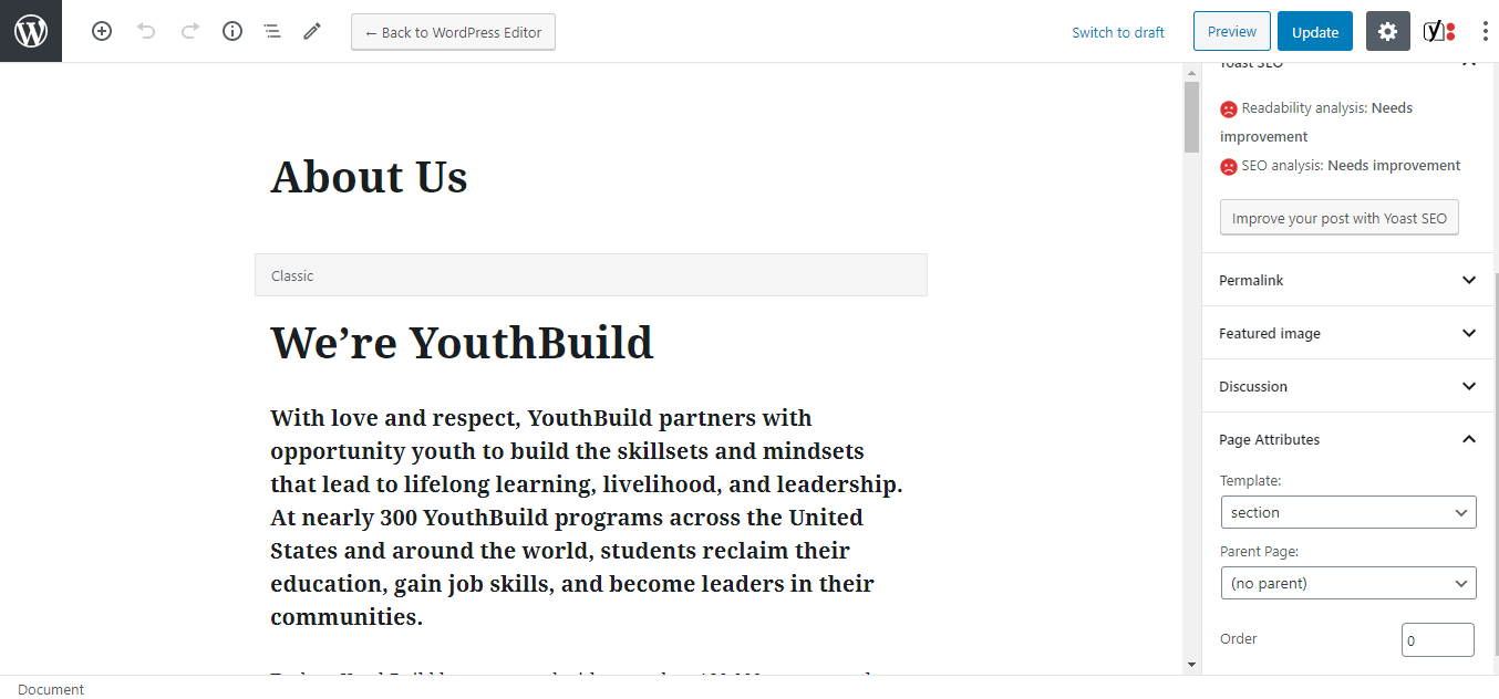 Hide/Disable WordPress Editor and Make Elementor Default Editor Stack