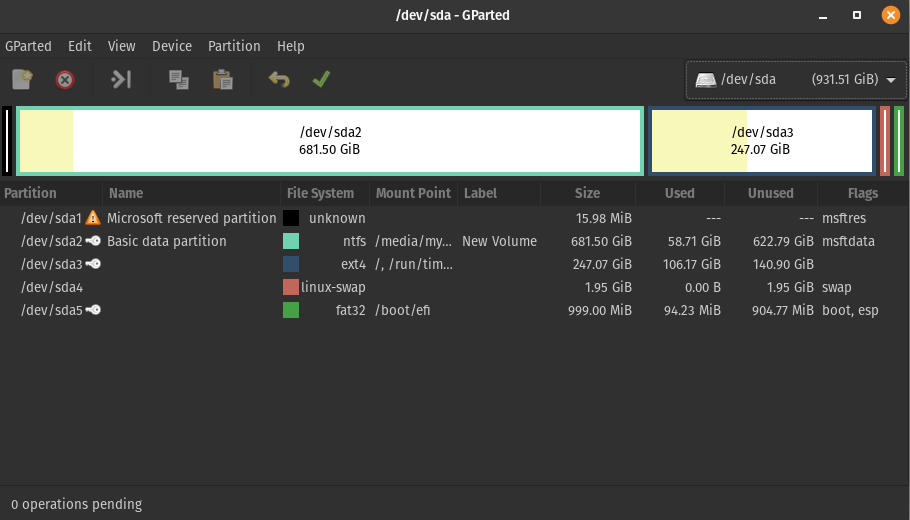 dual boot How to change partition of Ubuntu without losing any data