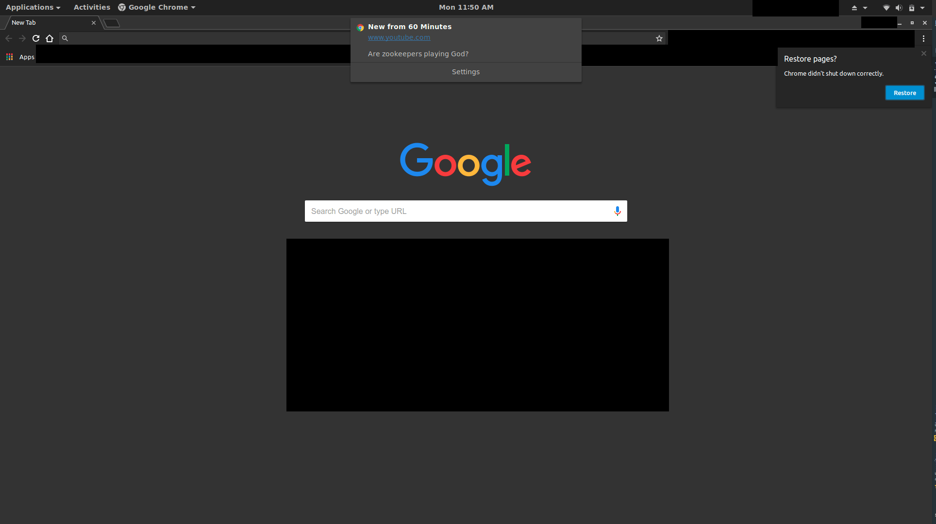 google chrome Reduce the time for notifications Ask Ubuntu