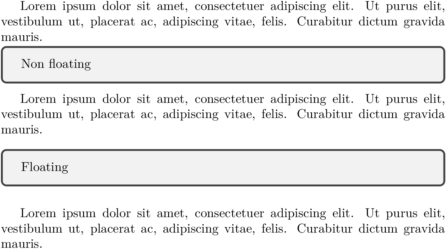floats How to get rid of vertical spaces before and after a floating