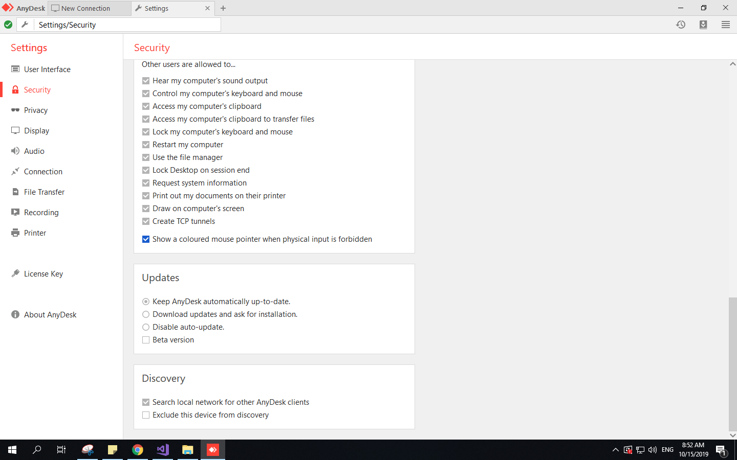 remote desktop Why anydesk disconnect frequently? Super User