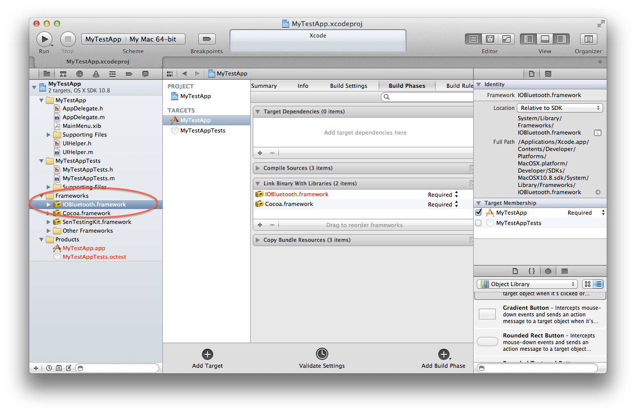 objective c Xcode build failure "Undefined symbols for