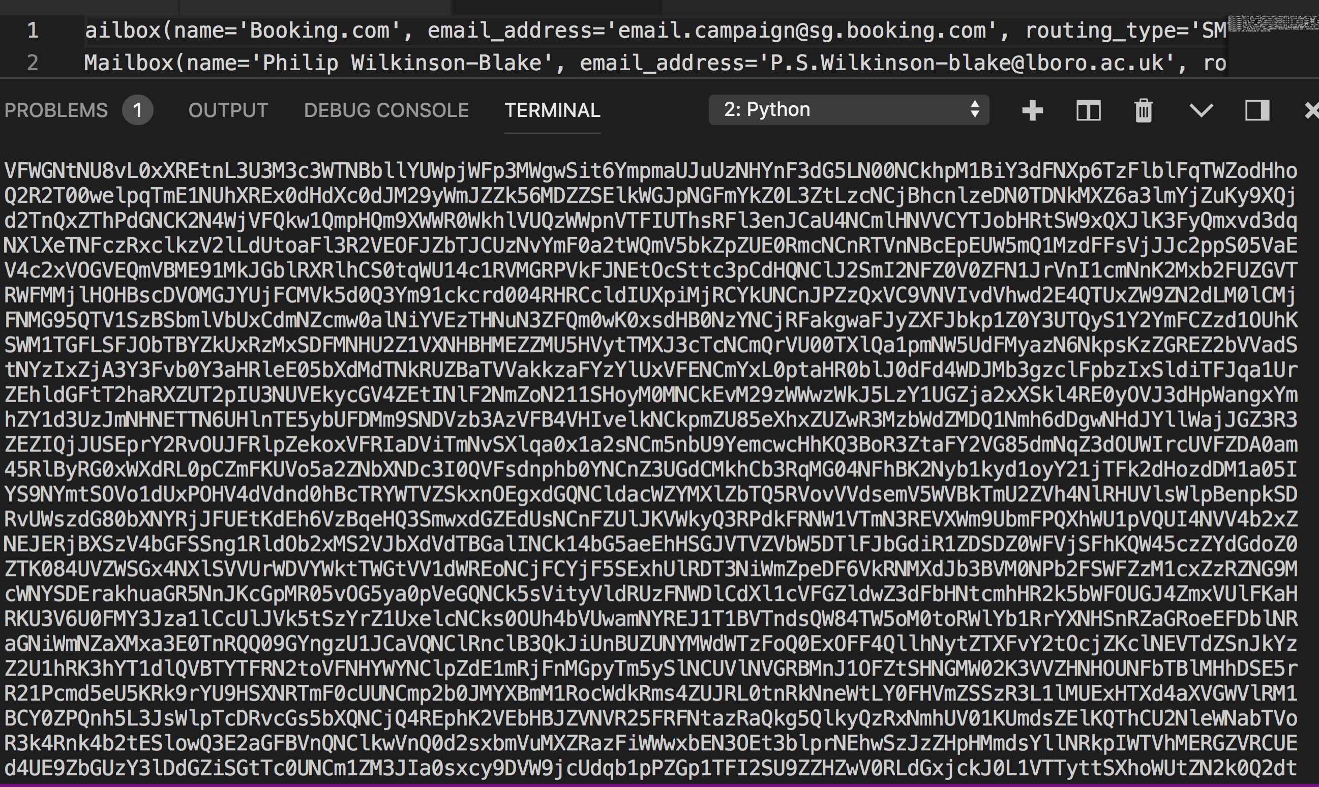 python Exchangelib item.sender returns bytes Stack Overflow