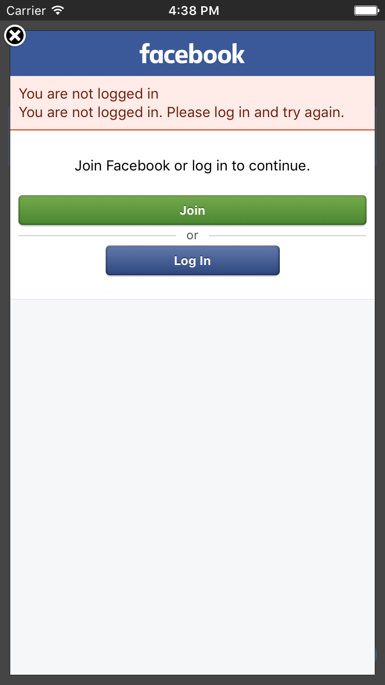 swift3 Facebook Login not working in IOS SDK Stack Overflow