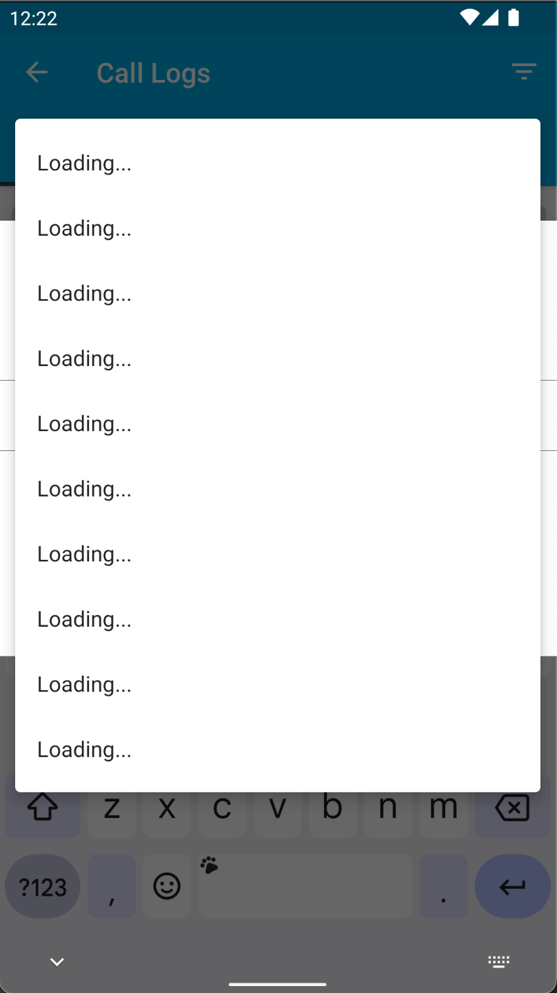 android dropdown displayed over keyboard Stack